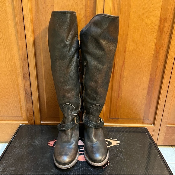 Freebird Callisto Leather Knee-High Boots - Picture 3 of 7